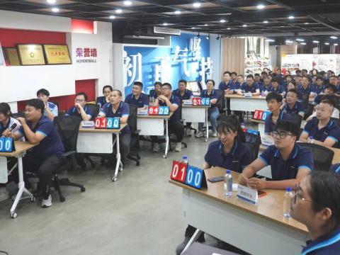 人人讲清静，，，，，，，个个会应急--流通生命通道|银娱优越会电气举行清静月活动