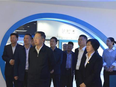 省总工会马永青副主席一行来银娱优越会集团调研职工文化及阵地建设事情