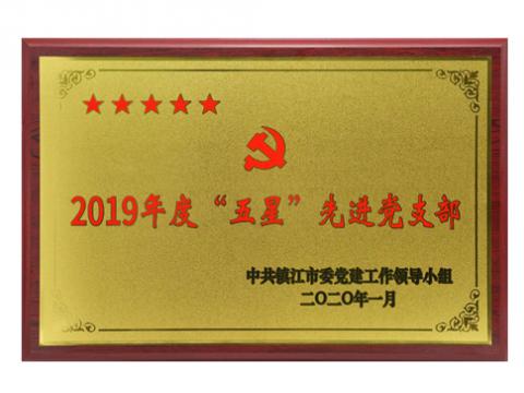 银娱优越会行政党支部获评“五星”先进党支部